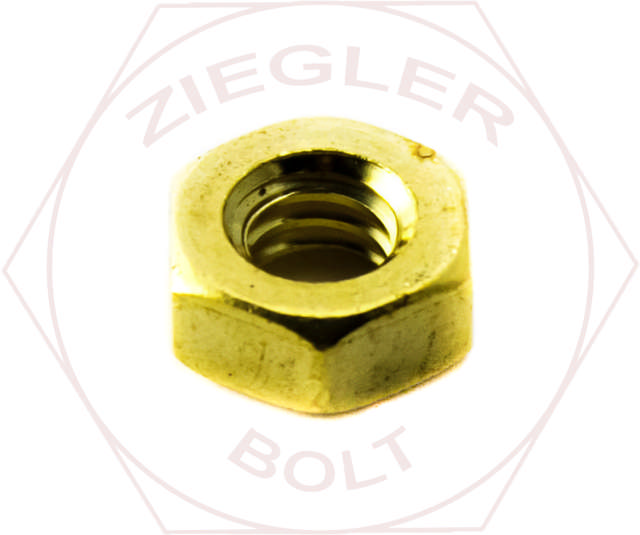 4-36  MACHINE SCREW NUT BRASS