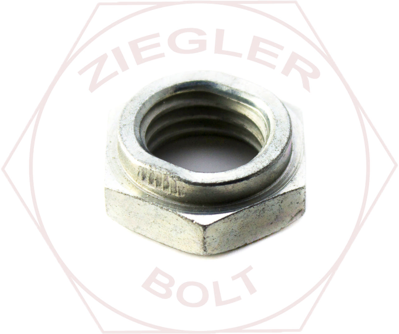 5/16-24 THIN COLLAR STOVER LOCKNUT FINE THRD ZINC