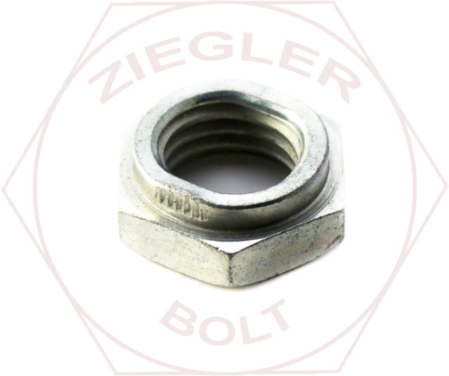 5/8-18 THIN COLLAR STOVER LOCKNUT FINE THRD ZINC