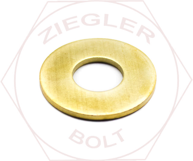 #10L (1/2 OD) BRASS FLAT WASHER