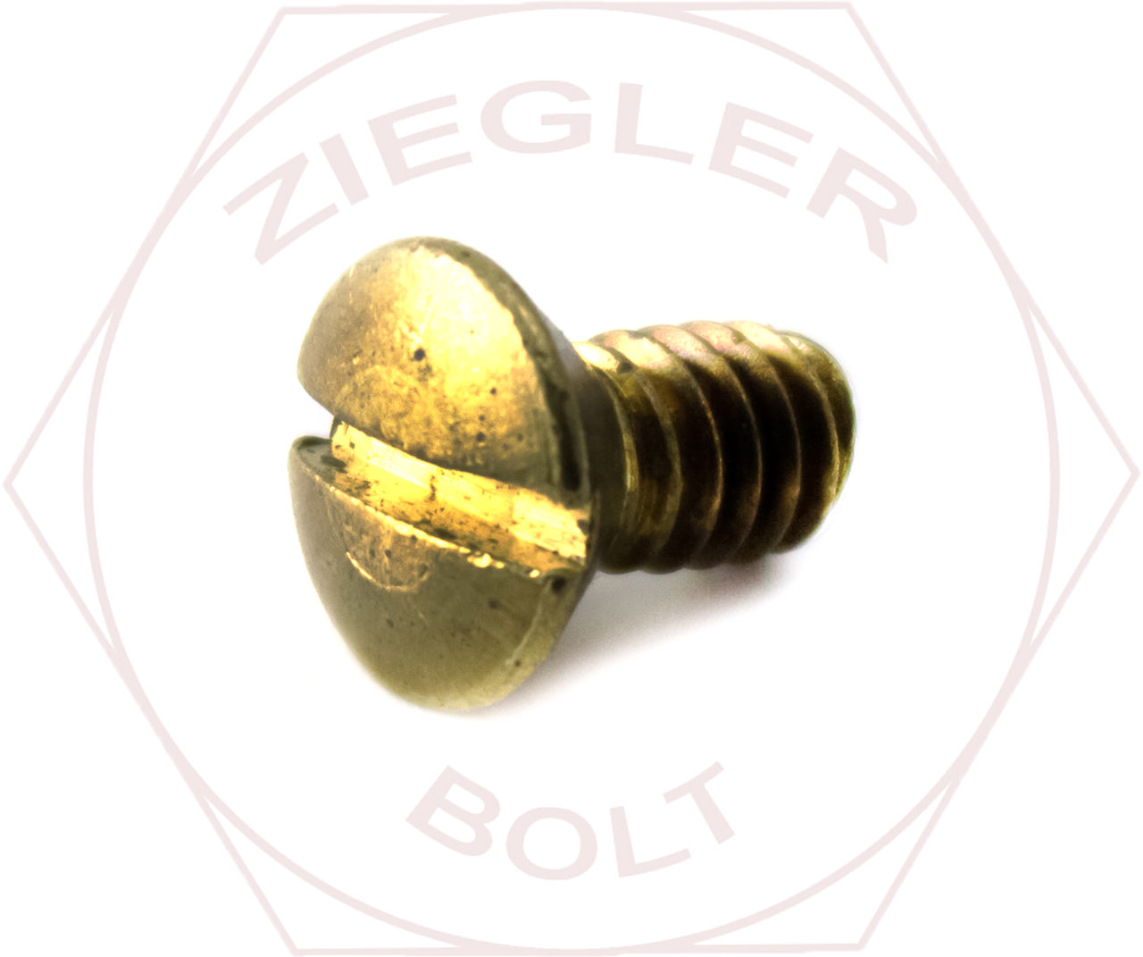 4-40 X 5/8 SLOT OVAL M/S BRASS