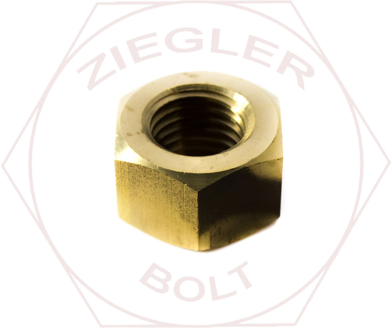 5/16-18 HEAVY HEX NUT BRASS