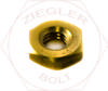 5/16-18 HEAVY HEX JAM NUT BRASS