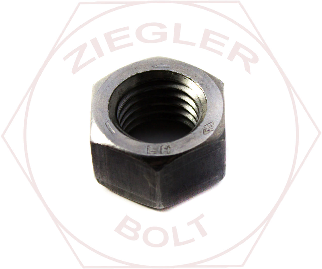 5/16-18 LEFT HAND FINISH HEX NUT PLAIN