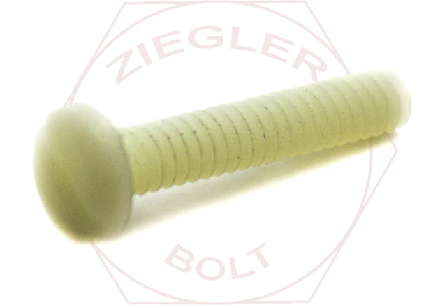 10-32 X 2 SLOT PAN M/S FINE THREAD NYLON