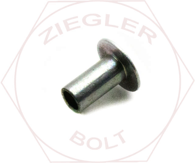 3/16 X 1-1/4 X 3/8 TRUSS HD SEMI-TUBULAR RIVET ZP