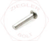 1/4 X 3/8 ALUMINUM FLAT HD RIVET
