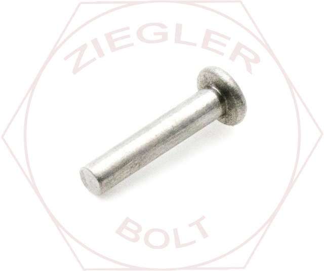 1/8 X 5/8 ALUMINUM FLAT HD RIVET