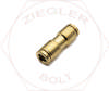1/4T PUSH-IN UNION BRASS