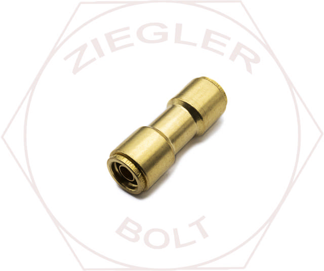 3/8T PUSH-IN CONNECTOR BRASS