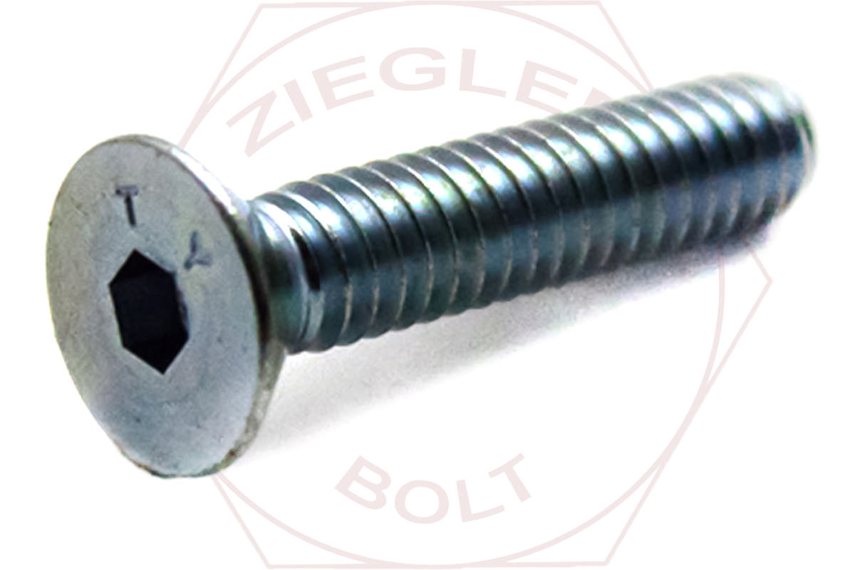 5/8-11 X 4 FLAT SOCKET HD CAP SCREW ZINC