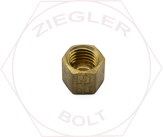 1/8 TUBE TRUCK TRANSMISSION NUT BRASS