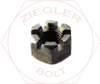 2-3/4-4 HEAVY SLOTTED HEX NUT PLAIN