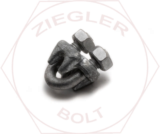 3/16 FORGED WIRE ROPE CLIP HDG