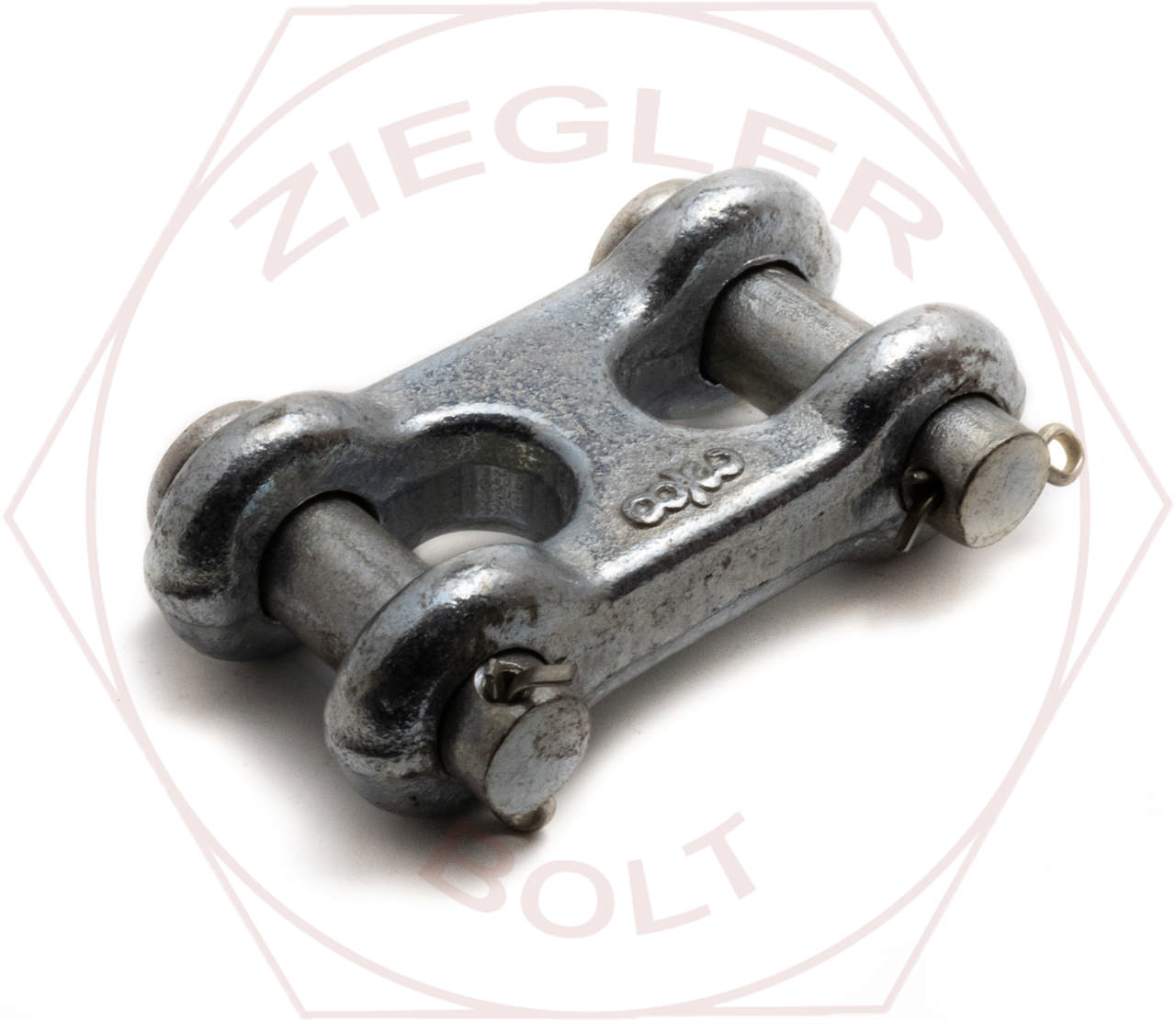 1/4-5/16 DOUBLE CLEVIS FORGED ZINC PLATED