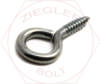 1/4 X 3-3/4 EYEBOLT-LAG SCREW THREAD ZINC