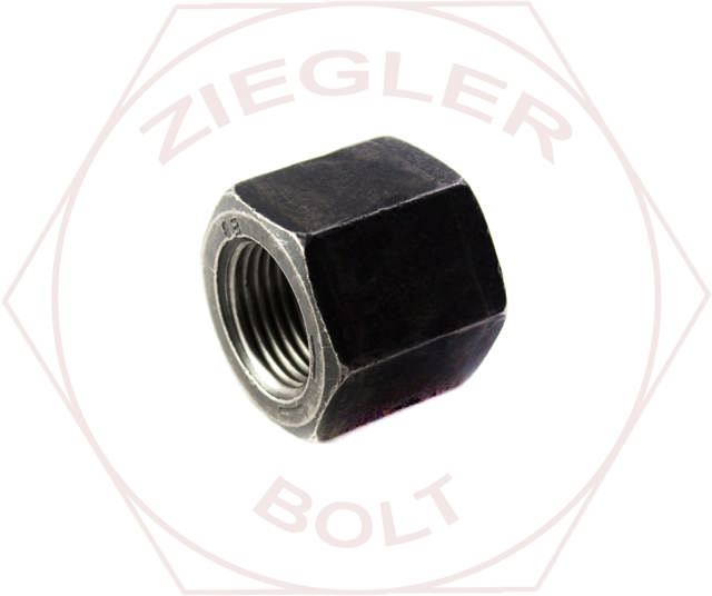 1-1/4-12 HIGH NUT GR 8 PLAIN 1-13/16