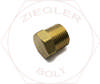3/8 HEX HEAD PIPE PLUG BRASS