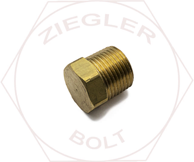 3/8 HEX HEAD PIPE PLUG BRASS