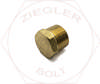 1/2 HEX HEAD PIPE PLUG BRASS