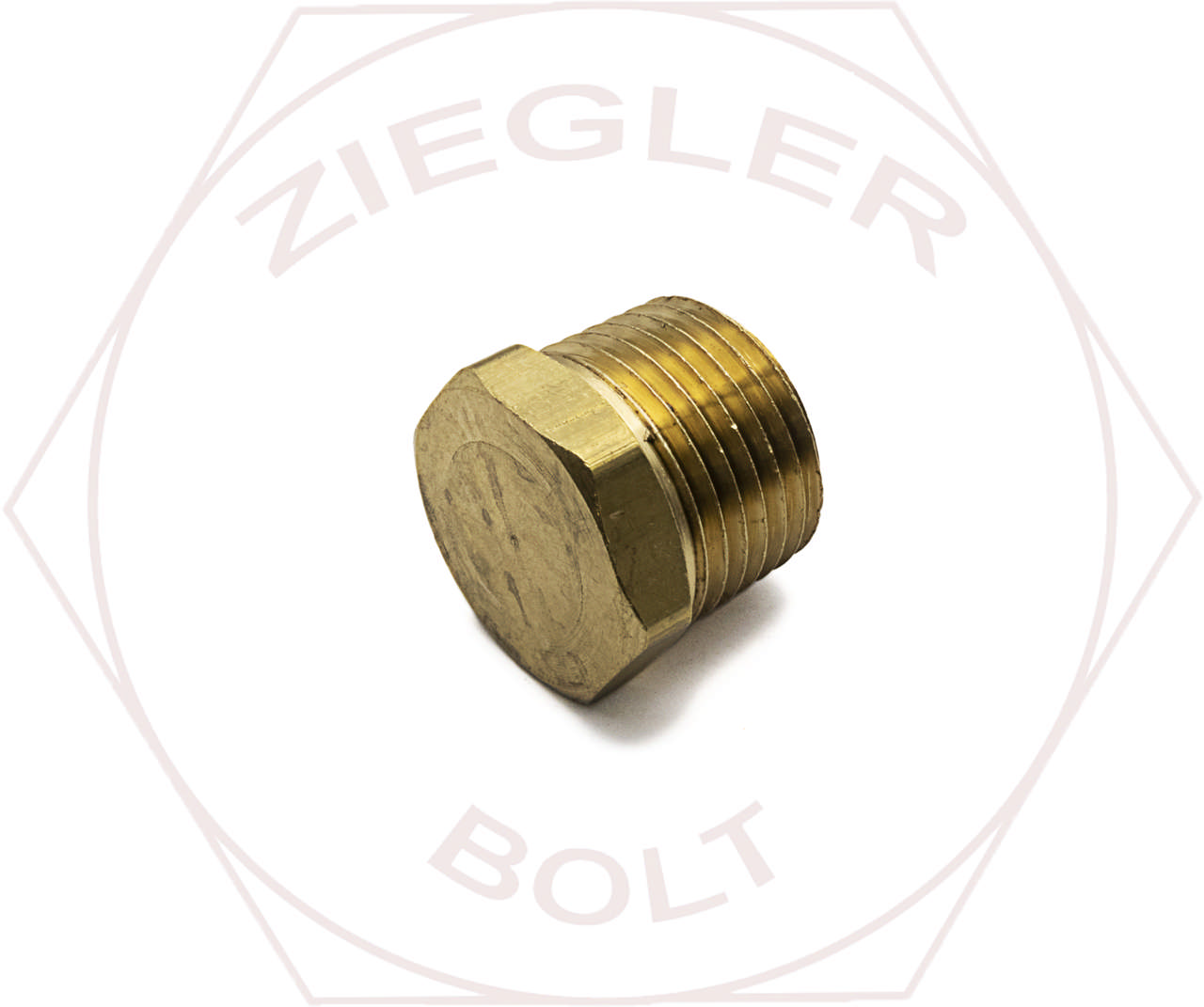 1/2 HEX HEAD PIPE PLUG BRASS