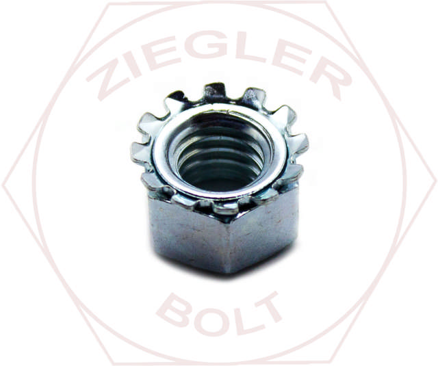 5-40 KEPS NUT ZINC