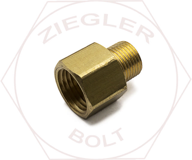 1/2F X 1/2M PIPE ADAPTER BRASS
