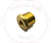 3/4M X 1/4F HEX PIPE REDUCER BUSHING BRASS
