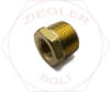 3/4M X 3/8F HEX PIPE REDUCER BUSHING BRASS