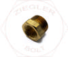 3/4M X 1/2F HEX PIPE REDUCER BUSHING BRASS