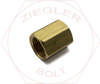 1/2 NPT PIPE COUPLING BRASS