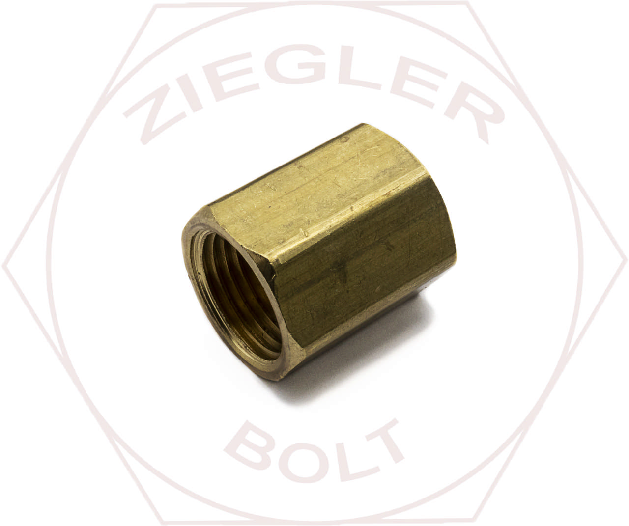 1/2 NPT PIPE COUPLING BRASS