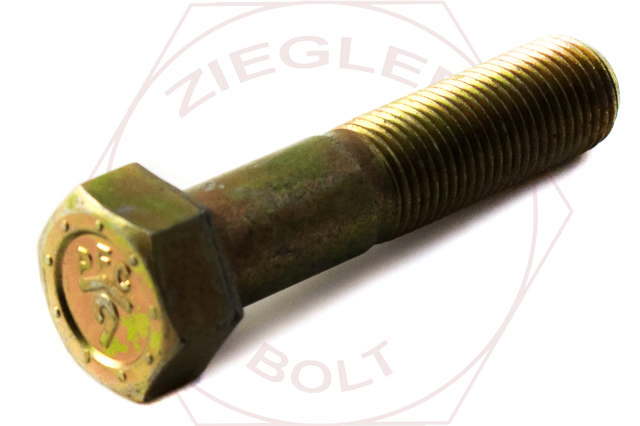 1-1/4-12 X 5-1/2 HEX CAP SCREW FINE THRD GR 9 Z/Y