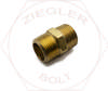 3/4 NPT HEX PIPE NIPPLES BRASS