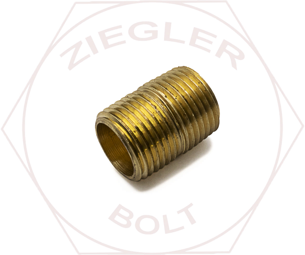 1/2 NPT CLOSE NIPPLES BRASS