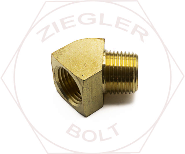 1/2 NPT 45° STREET ELBOW BRASS