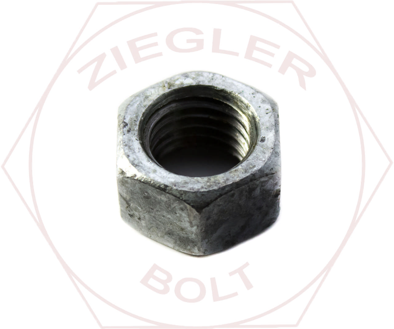 5/16-18 HEX FINISH NUT A563A IMPORT HDG