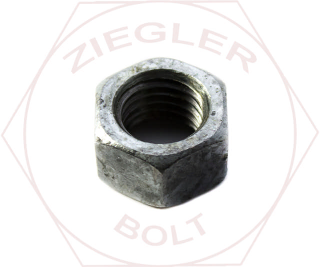 1-3/8-6 HEX FINISH NUT IMPORT HDG