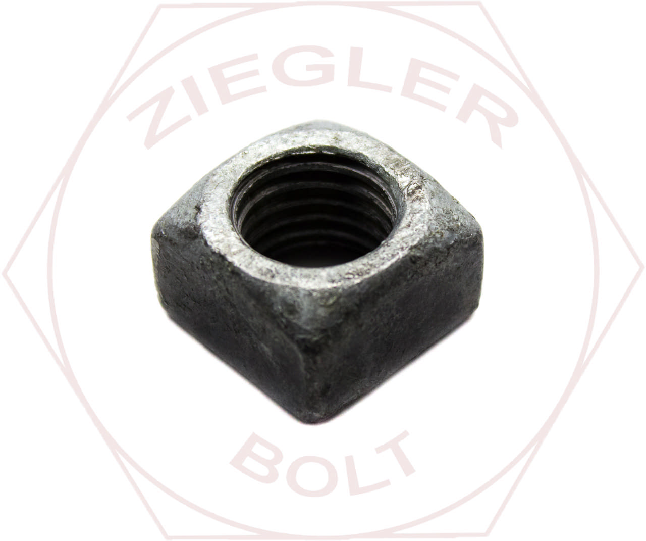 1/4-20 SQUARE NUT HDG A563A