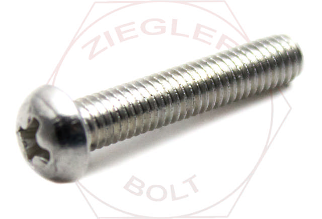 10-32 X 5/8 PHIL ROUND M/S FINE THRD ALUM