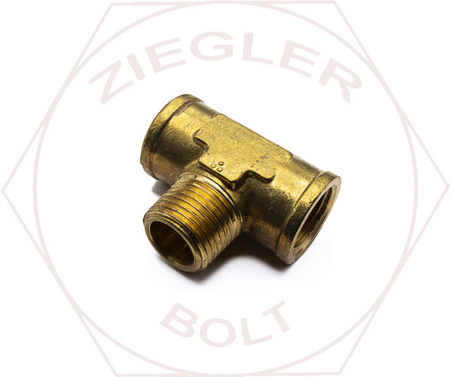 1/2 NPT MALE BRANCH TEES BRASS