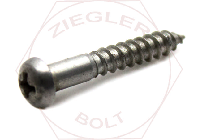 #10 X 1-1/4 PHIL ROUND W/S ALUM