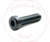 M6-1 X 16 LOW HD SOCKET CAP SCREW ZINC DIN 7984