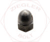 1/4-20 ACORN CAP NUT-MILLED HI/CR PLAIN