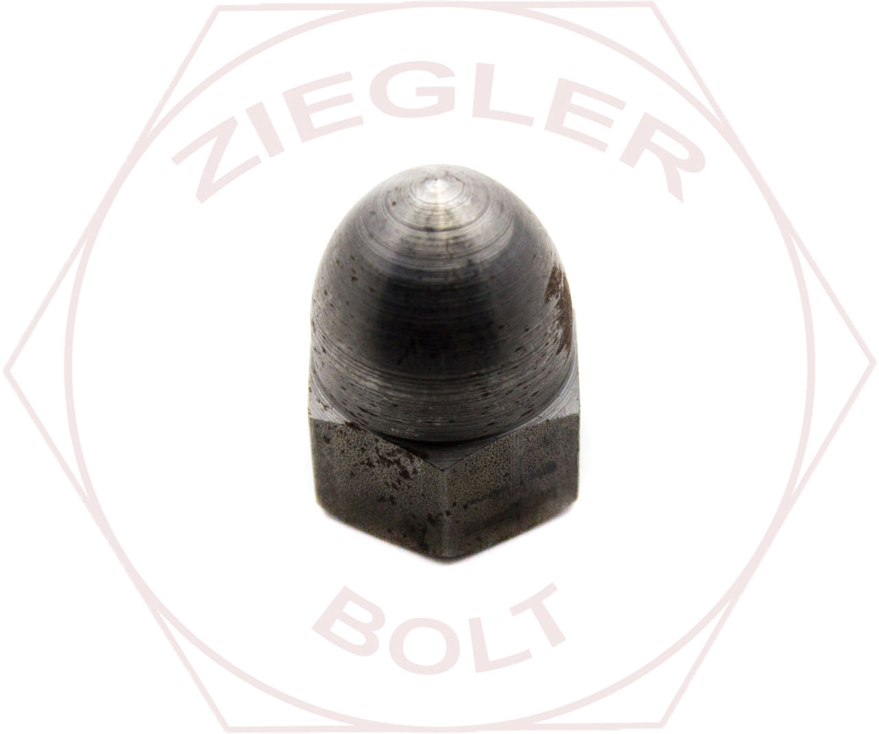 1/4-20 ACORN CAP NUT-MILLED HI/CR PLAIN