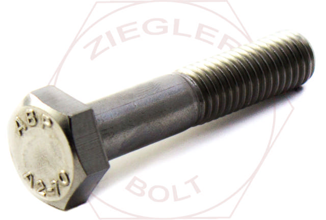 M10-1.5 X 100 HEX CAP SCREW DIN 931 A2 STAINLESS