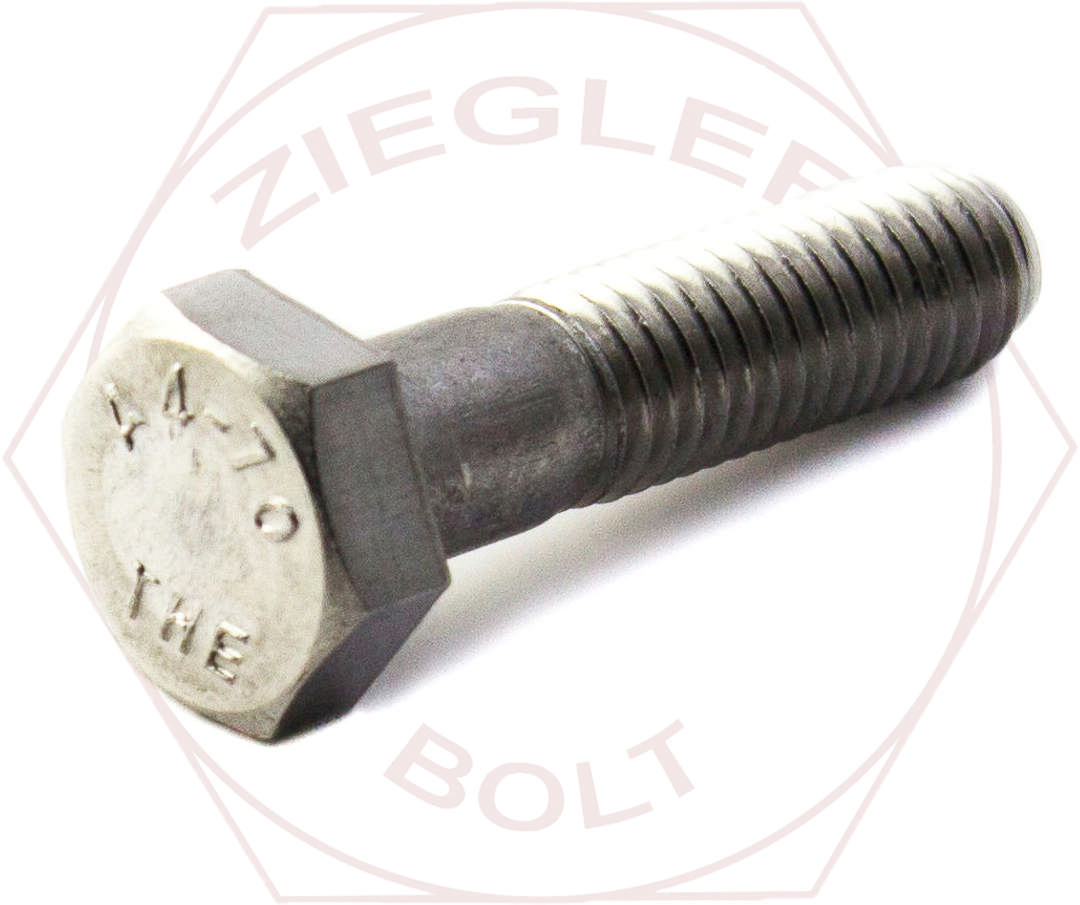 M12-1.75 X 70 HEX CAP SCREW DIN 931 316 STAINLESS