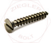 #4 X 1/2 SLOT FLAT T/S 18-8 STAINLESS