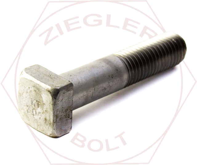 3/4-10 X 2-1/2 SQUARE HD BOLT 18-8 STAINLESS