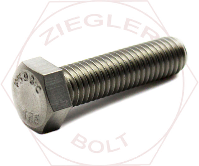1/2-20 X 3-1/2 HEX TAP BOLT FINE THRD 18-8 SS